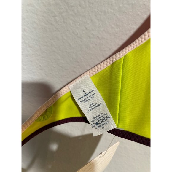 NWT Rare Lululemon Reversible Water: Surf To Sand Tie Top A/B - Picture 9 of 14